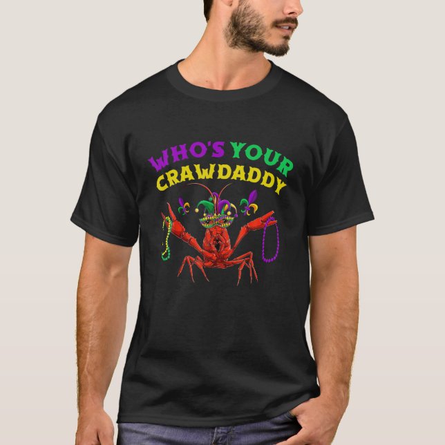 Camiseta ¿Quién es tu cachorro de crujiente pez jester cuen (Anverso)