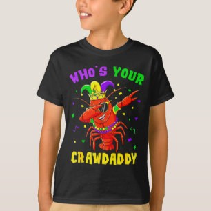 Camiseta ¿Quién es tu Crawdaddy Langostinos Bufón Cuentas D