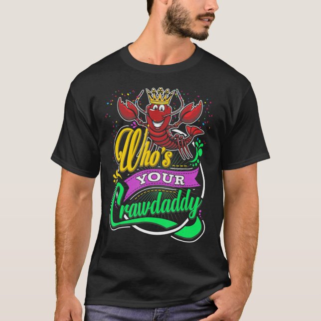 Camiseta ¿Quién es tu mardi gras de pez cabrío? (Anverso)
