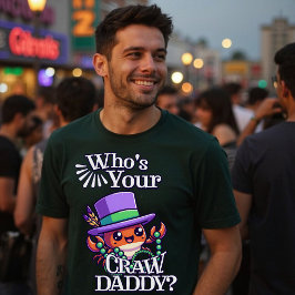 Camiseta ¿Quién es tu papaíta Funny Mardi Gras Fat Martes?