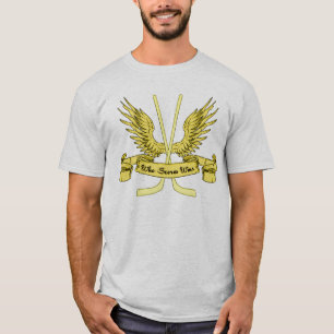 Camiseta Quién gana el hockey con nombre y número