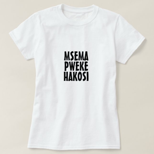 Camiseta Quien habla consigo mismo no puede equivocarse en  (Diseño del anverso)