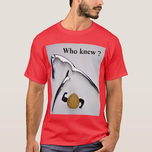 Camiseta ¿Quién lo sabía? (Anverso)