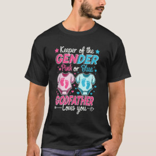 Camiseta Quien Mantiene El Género Revela El Amor Del Padrin