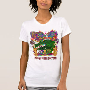 Camiseta Quién médico de bruja del frente del cocodrilo d