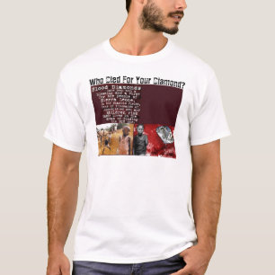 Camiseta ¿Quién murió por su diamante?