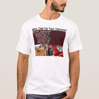 Camiseta ¿Quién murió por su diamante?