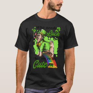 Camiseta Quién necesita suerte cuando eres un Bulldog lindo