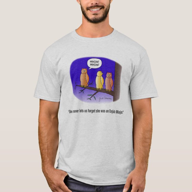Camiseta ¡Quién! ¡Quién! (Anverso)