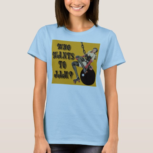 Camiseta ¿Quién quiere atasc? (Anverso)