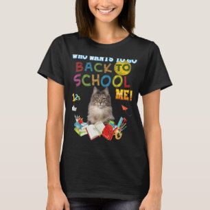 Camiseta ¿Quién Quiere Volver A La Escuela?