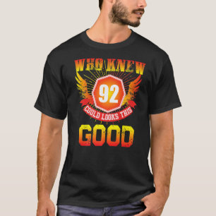 Camiseta Quién Sabía Que El Viejo De 92 Años Era Este Buen 