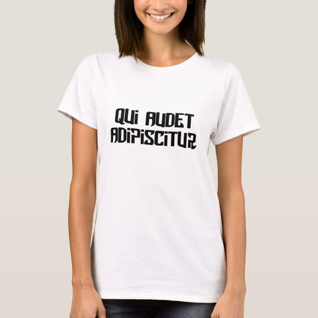 Camiseta ¡Quién se atreve a ganar! (Anverso)