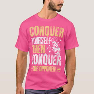 Camiseta Quien Se Conquista Entonces Conquista Al Opositor 