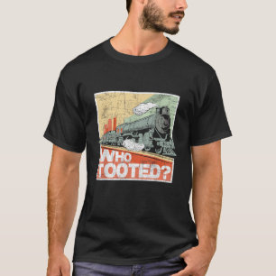 Camiseta Quien Se Pito Amante Del Tren Modelo Locomotora De