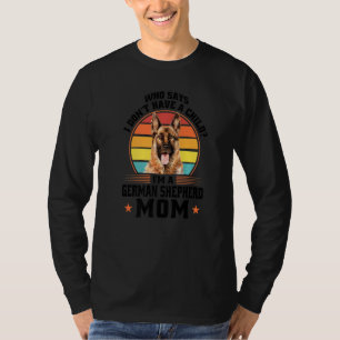 Camiseta ¿Quién soy un pastor alemán dueño de Mascota de pe