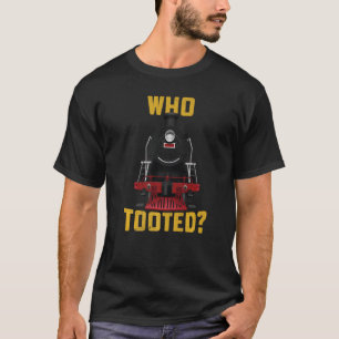 Camiseta Quién tocó el tren tren vintage de ferrocarril Pr