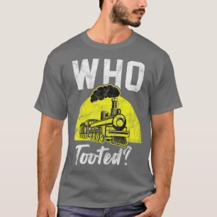 Camiseta Quien Tomó El Operador Del Conductor Del Tren _13