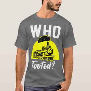 Camiseta Quien Tomó El Operador Del Conductor Del Tren _14