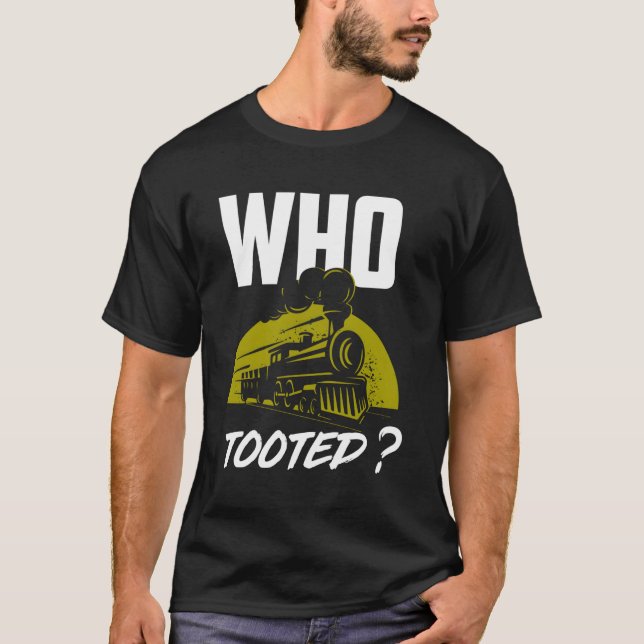 Camiseta Quién tomó el tren (Anverso)
