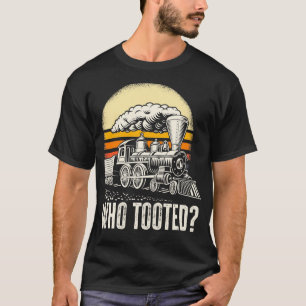 Camiseta Quién tomó el tren de las locomotoras ferroviarias