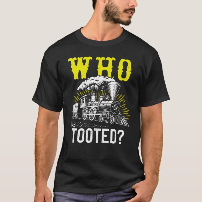 Camiseta Quien tomó el tren y el tren (Anverso)