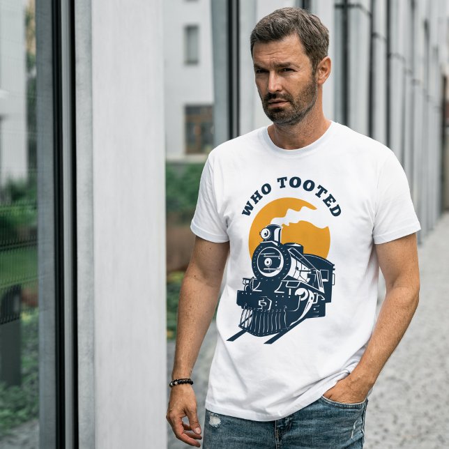 Camiseta Quien tomó la locomotora de trenes y trenes (Subido por el creador)