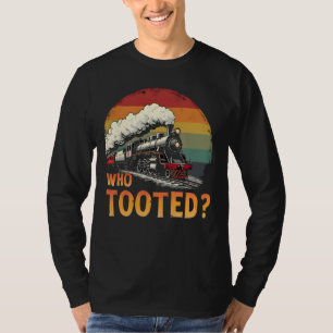 Camiseta Quién Totó Gracioso Tren Boys Modelo Hombres Ferro