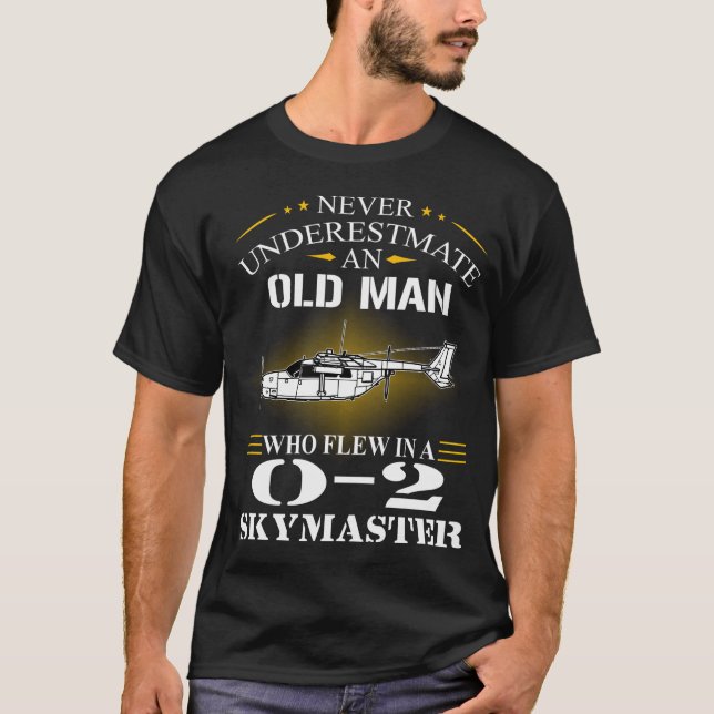 Camiseta Quien Voló En El Avión De 2 Skymaster Oscar Deuce (Anverso)