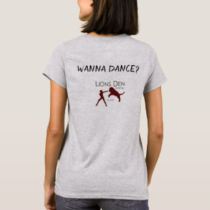 Camiseta ¿Quiera bailar?