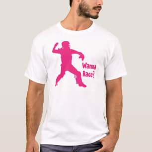Camiseta Quiera competir con, melón