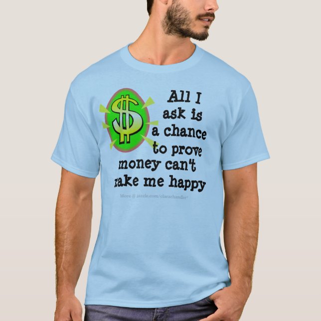 Camiseta Quiera el dinero (Anverso)