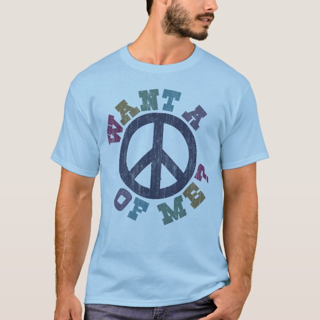 Camiseta Quiera una paz de mí (Anverso)