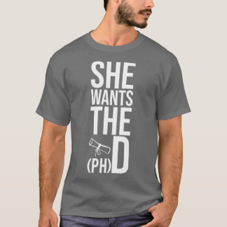 Camiseta Quiere un Graduado Graduado Gradual Graduado Grado