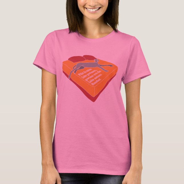 Camiseta ¿Quieres? (Anverso)