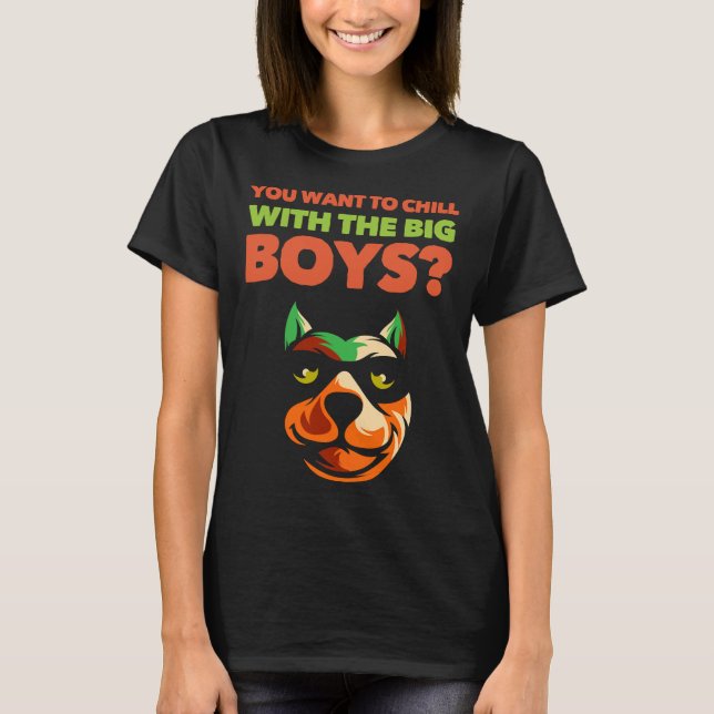 Camiseta Quieres Enmascarar A Los Muchachos Grandes (Anverso)