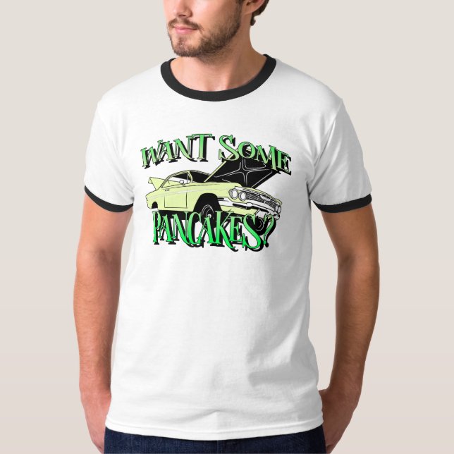 Camiseta ¿Quieres Panqueques? (Anverso)