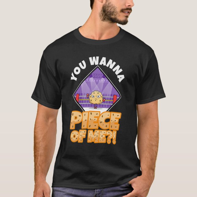 Camiseta Quieres pedazos de mí 2 (Anverso)