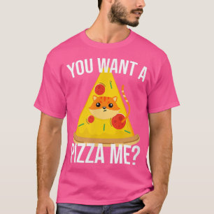 Camiseta Quieres Pizza Me Cat Meme Food 38406222