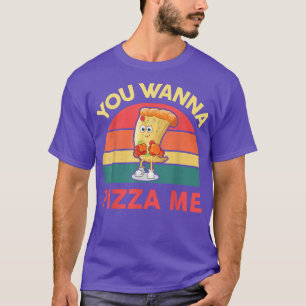 Camiseta Quieres Pizza Me Men Mujeres Divertidas Italianas 