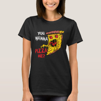 Camiseta Quieres Pizzarme Pizzeria Creador de Pizza Chiste