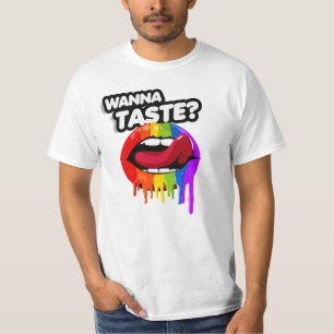 CAMISETA QUIERES PROBAR EL ARCOÍRIS