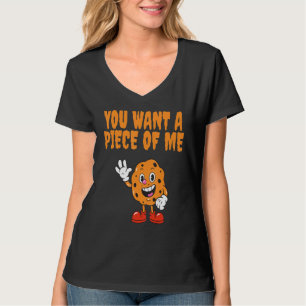 Camiseta Quieres un pedazo de mí pastel foodie
