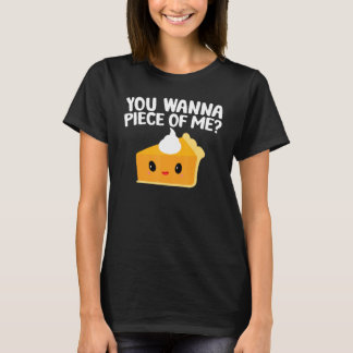 Camiseta Quieres Un Trozito De Mi  Tarta De Calabaza De Acc