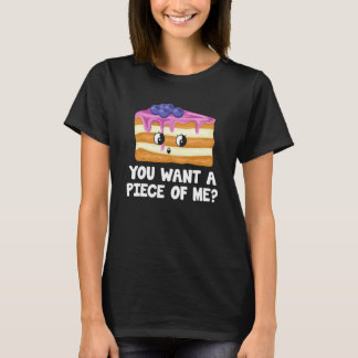 Camiseta Quieres Un Trozo De Mi Tarta De Arándanos Aránda