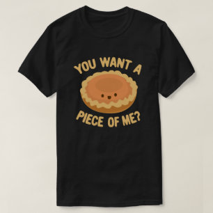 Camiseta quieres un trozo de pastel de calabaza Día de Acc