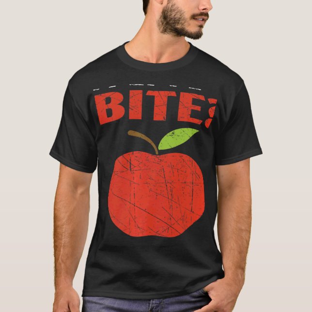Camiseta Quieres Una Manzana Escuadrón De Picado De Apple (Anverso)
