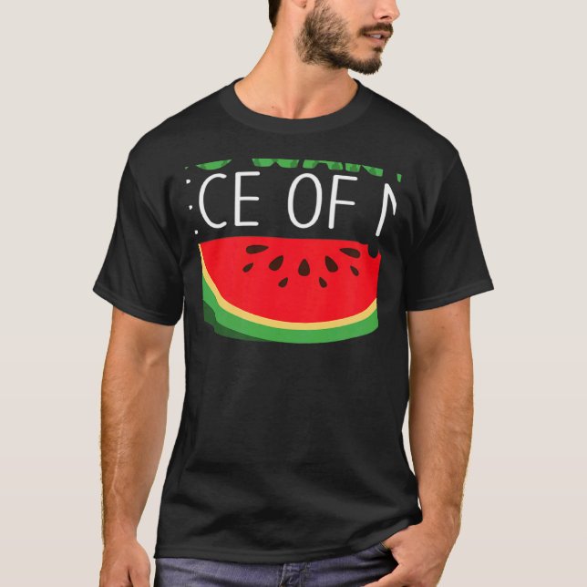 Camiseta Quieres Una Pieza De Mí, Una sandía De Verano Trop (Anverso)