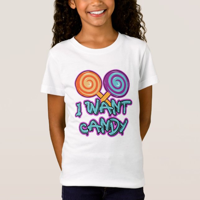 Camiseta Quiero a Candy (Anverso)