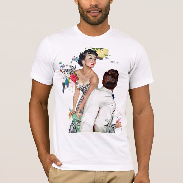 Camiseta Quiero a un hombre (Anverso)